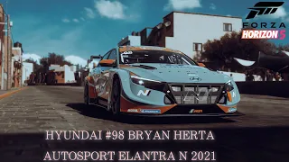 Hyundai #98 Bryan Herta Autosport Elantra N 2021 | Forza Horizon 5
