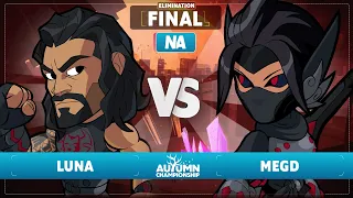 Luna vs MegD - Elimination Final - Autumn Championship 2023 - NA 1v1