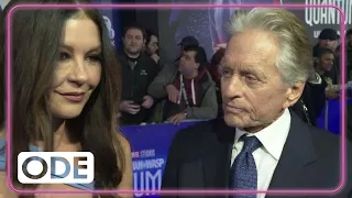 Catherine Zeta-Jones LOVES Michael Douglas as Hank in Ant-Man - 'He looks like a little boy!' 😊