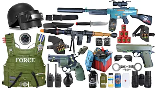 Special Police Weapons Toy set ！Glock AK-47 M416 sniper rifle, pistol, water pistol, toy gun