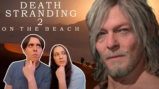 Реакция на гениальность Кодзимы в трейлере Death Stranding 2 On The Beach - State of Play Trailer