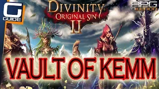 DIVINITY  ORIGINAL SIN 2 - Vault of Linder Kemm Quest Walkthrough