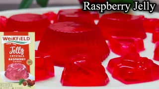 How to make jelly at home | Weikfield Raspberry Jelly crystals | Homemade Jelly Recipe