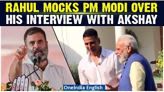 Viral Video: Rahul Gandhi's "Aam Kaise Khate Ho" Jibe On PM Modi and Akshya Kumar