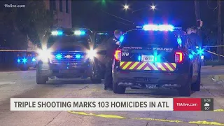 Atlanta homicides reach past 103 in deadly weekend