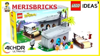 Lego 21316 - IDEAS - The Flintstones - Lego Speed Build 4K Review #LEGO #LegoIDEAS #LegoSpeedBuild