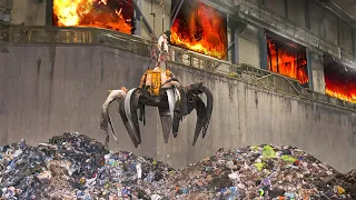 Inside Massive Facility Burning Tons of City Trash