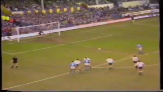 1988-89 Derby County 1 Southampton 1 FA Cup 3rd Round - 07/01/1989