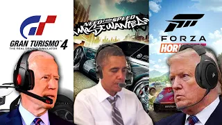 Presidents Talk About Racing Games