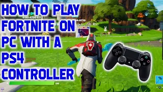 How to play Fortnite on PC with PS4 controller