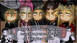 ×Реакция Высших Лун + Музан на уровни силы команды Танджиро|Команда Танжиро|im_love_yaoi|🌸×