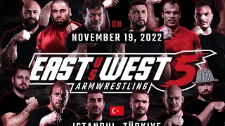 Let`s Talk Armwrestling LIVE - EAST VS WEST 5