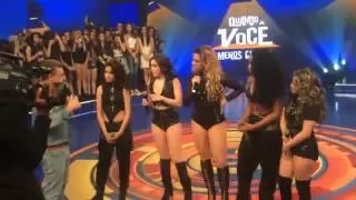 Fifth Harmony behind the cameras-Caldeirão do Huck