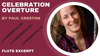 Practice Guide - Celebration Overture, flute part