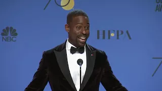 Sterling K. Brown - Golden Globes 2018 - Full Backstage Speech