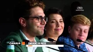 Cannes 2014 - Xavier Dolan : "My movie is very "québécois" but it will be an international victory"