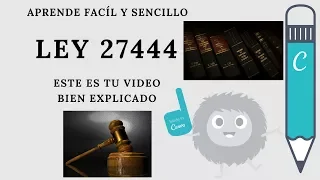 Quieres aprender acerca de la ley 27444.. Mira esto, bien explicado!!!..