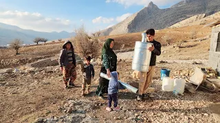 Weaving handicrafts of the nomads.