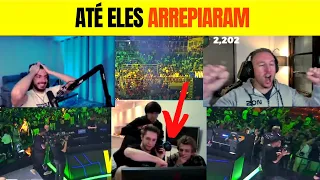 REAÇÃO DOS GRINGOS AO VEREM A FURIA GANHAR DA NAVI E IR PARA A SEMIFINAL DO MAJOR RIO ( PARTE 2 )