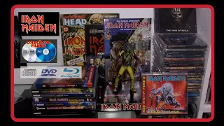 Iron Maiden | Minha Coleção Completa | CD DVD Blu-ray Revistas