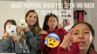 What happens if you open your Polaroid and expose ALL YOUR FILM!?