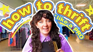 HOW TO THRIFT (from a professional thrifter!) ✨ I'm spilling the beans, y'all 🤠