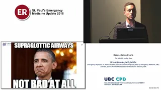 Resuscitation Pearls (St Paul's EM Update 2018)