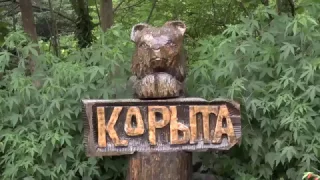 Кафе "Корыта" в Дагомысе.