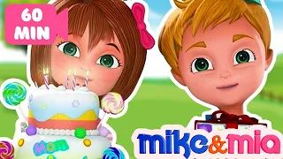 Happy Birthday Song for Children | Party Songs | Nursery Rhymes | Kids Songs by Mike and Mia