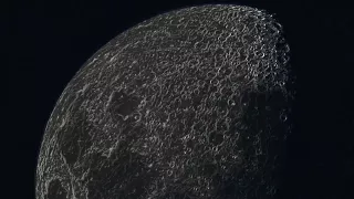 Detailed Moon Features Pt 1 - Original Footage Combined with Edge Detection - 26 Jan 2018