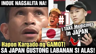 SA JAPAN!! INOUE NAGSALITA NA! SA JAPAN GUSTONG LABANAN SI ALAS!HAPON KARGADO NG GAMOT!!