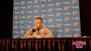 Thunder vs Celtics: Billy Donovan Postgame 11.3.17