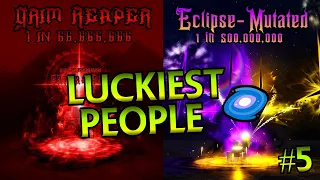 🍀Luckiest People in the World「 Sol's RNG 🌌」pt.6🍀