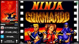 Ninja Commando (1992) - #АРКАДНЫЕ АВТОМАТЫ NEOGEO | ПРОХОЖДЕНИЕ | Ретро-игры