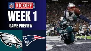 Philadelphia Eagles vs. New England Patriots - Madden NFL 24 Highlight Week 1 Simulations