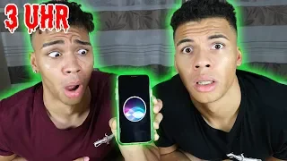 REDE NIEMALS UM 3 UHR NACHTS MIT SIRI !!! (GRUSELIG) | Kelvin und Marvin