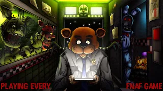 Playing And Ranking All 9 Five Nights at Freddy's Games