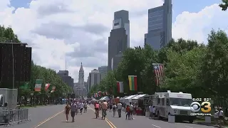 Thousands Flock To Benjamin Franklin Parkway For Welcome America Party