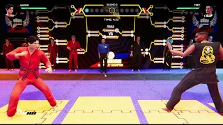Cobra Kai 2 Dojos Rising -  All valley tournament Mode - Miguel gameplay
