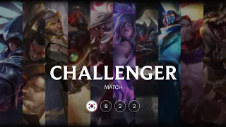 KR Challenger match 822: Over 10.000 LP match