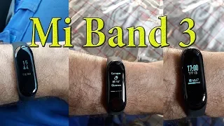 Браслет Xiaomi Mi Band 3 - месяц вместе - Купил такой же и жене =)