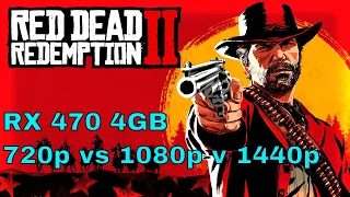 RX 470 4GB Red Dead Redemption 2 Benchmark