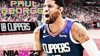 NBA 2K23 Paul George Stepbacks