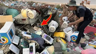 Woo 🤑😱 Found iPhone 12 ,12 Mini , Samsung Note 5, Huawei & Mini LED From Garbage !