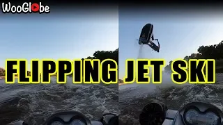 Attemping 360 With Jet Ski