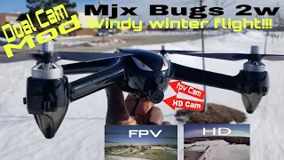 Internal FPV Camera Mod. Mjx Bugs 2w (Winter Flight)