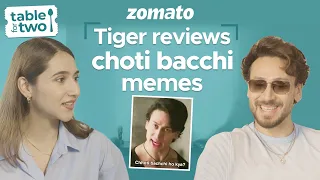Actor @TigerShroff Reacts To his Viral Memes | Sahiba Bali | Tiger Shroff | Zomato