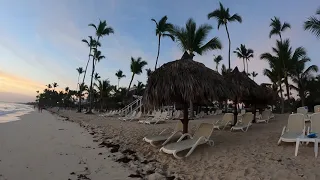 Sunrise at Bavaro beach, Punta Cana