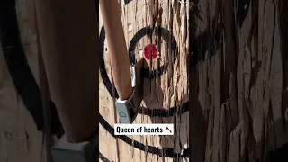 Favorite axe, favorite throw #axethrowing #throwingaxe #trickshots #bullseye #trickshot #watl