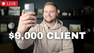 Closing a $9,000 Agency Client (Live Sales Call)